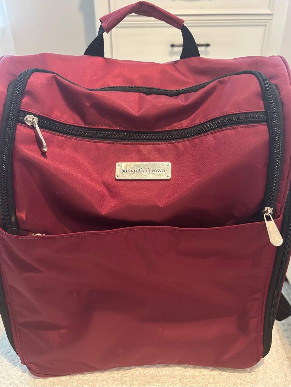 Red Backpack - Picture 3 of 6